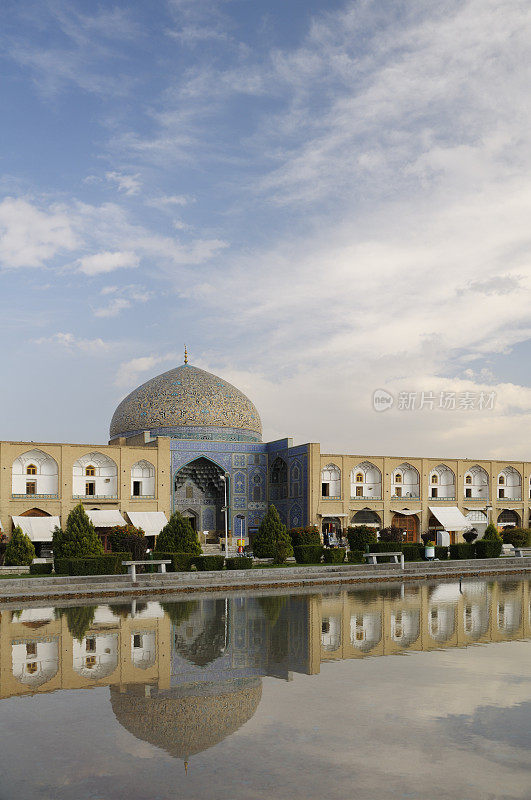 Sheikh Lotfollah清真寺，伊斯法罕，伊朗。